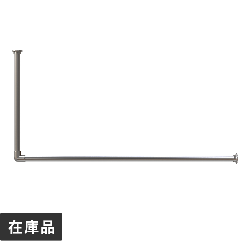メタルハンガーライン L型-天井吊セット H500