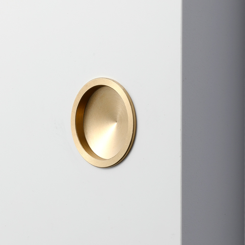 メタル小手掛け 真鍮 戸厚25～28mm用