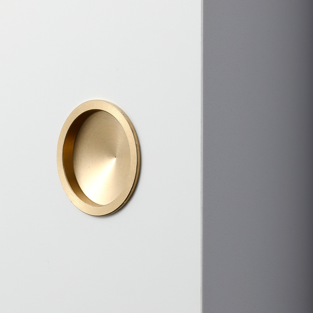 メタル小手掛け 真鍮 戸厚35～38mm用