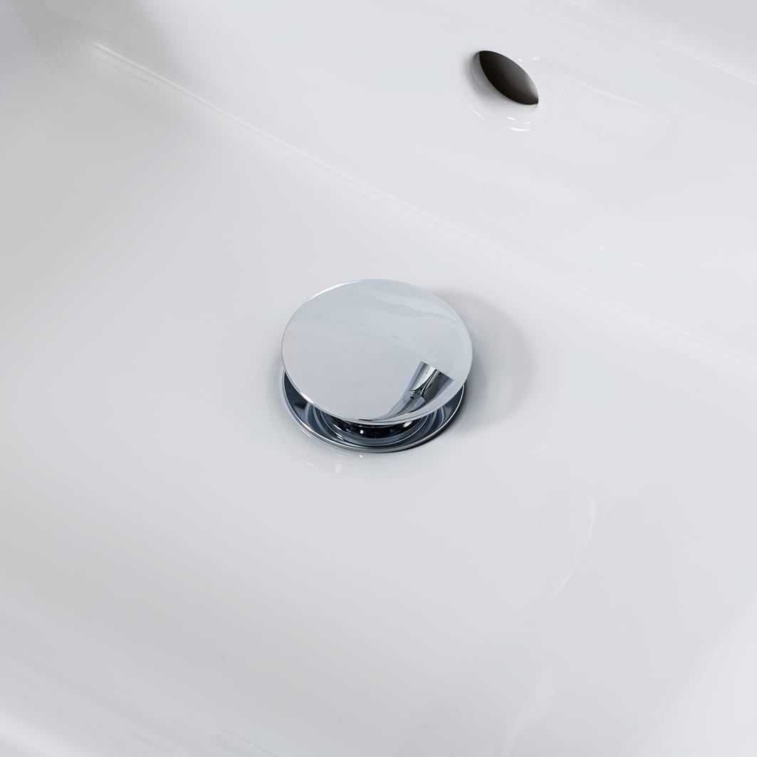 ワークカウンター洗面台 W1100～1500×D500 KB-PR009-06-G201 排水カバーがつきます（D500）