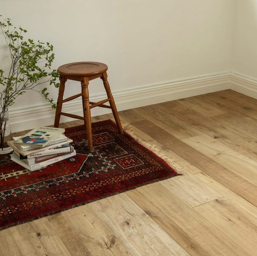 ヴィンテージ加工フローリング アッシュグレイ63 FL-FL005-08-G008 アッシュグレイの幅3種（189/126/63）をミックス貼り