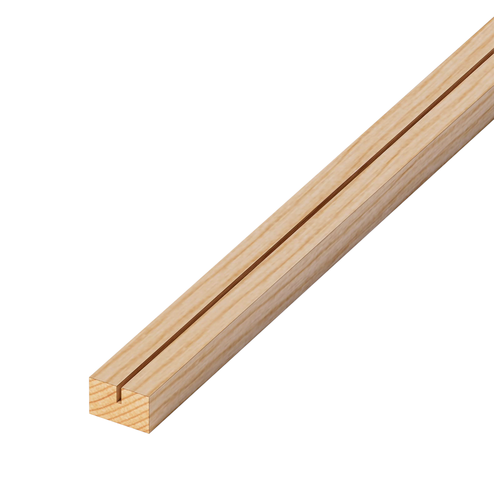 木製インナーサッシ 上枠 一本引き