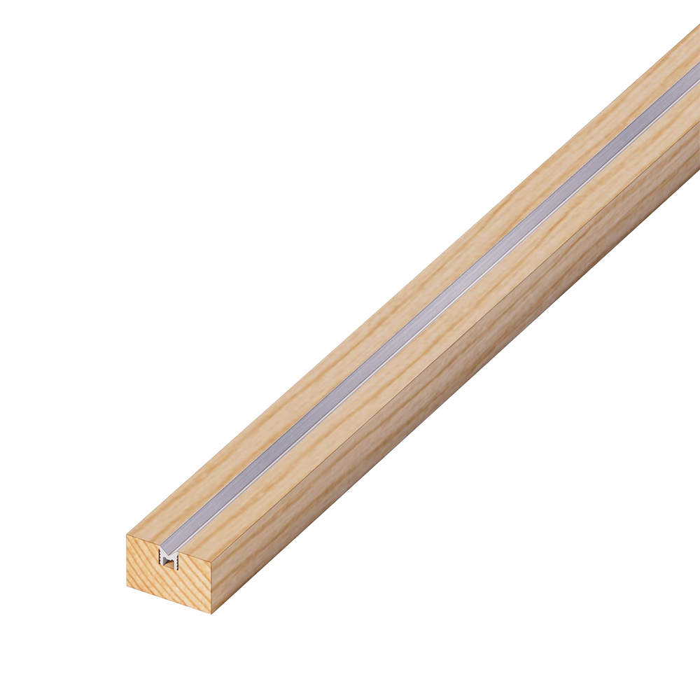 木製インナーサッシ 下枠 一本引き