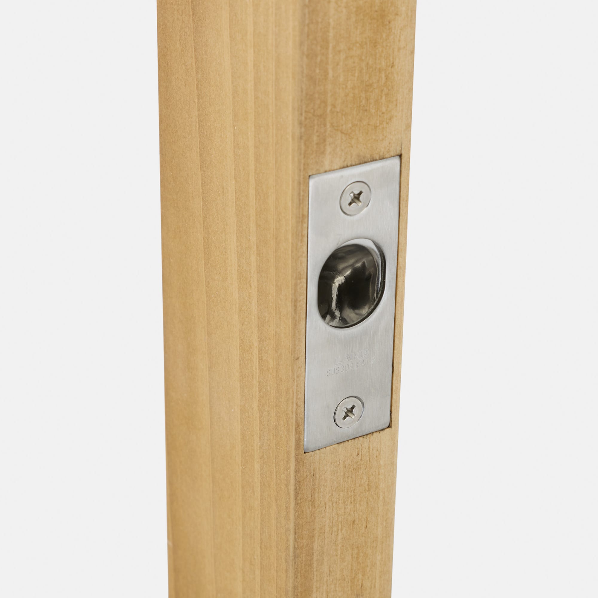 木製インナーサッシ 三方枠 掃き出し窓用 ガラス戸 DW-DR018-01-G325 木口の手掛け