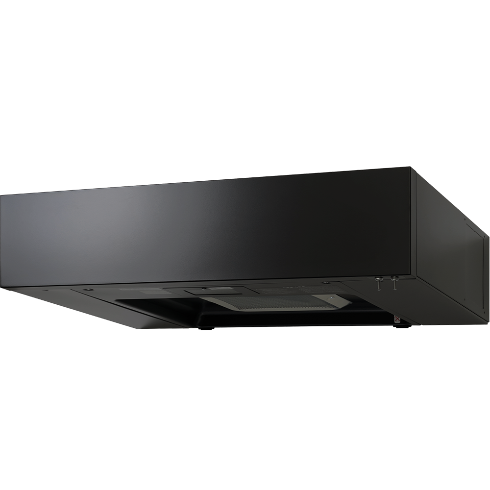 フラットレンジフード 壁付け型 W900 ブラック