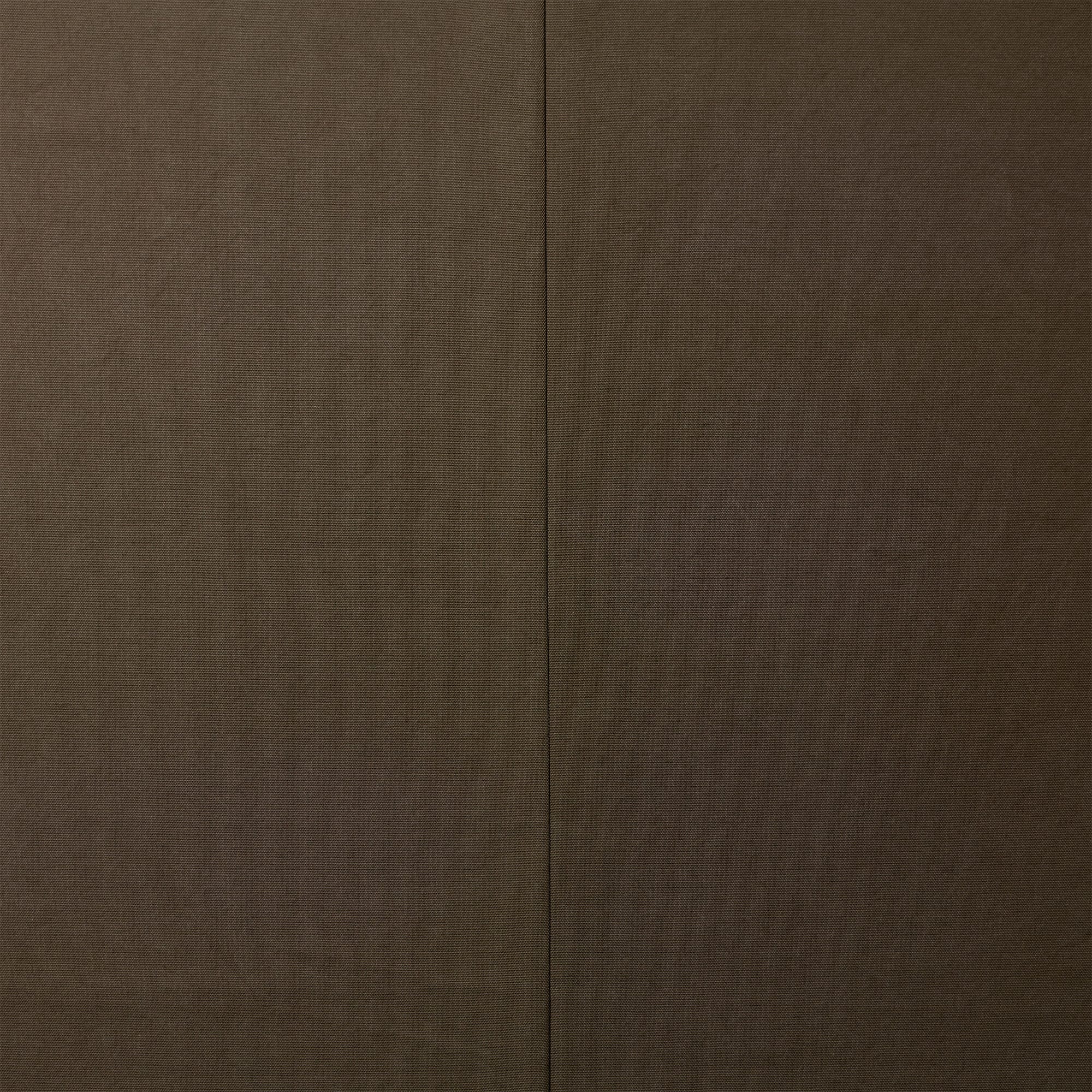 帆布カーテン ハトメ スタイル オールドカーキ DW-CB008-06-G114 1.5巾と2巾には1カ所、2.5巾と3巾には2カ所にこのような継ぎ目がでます