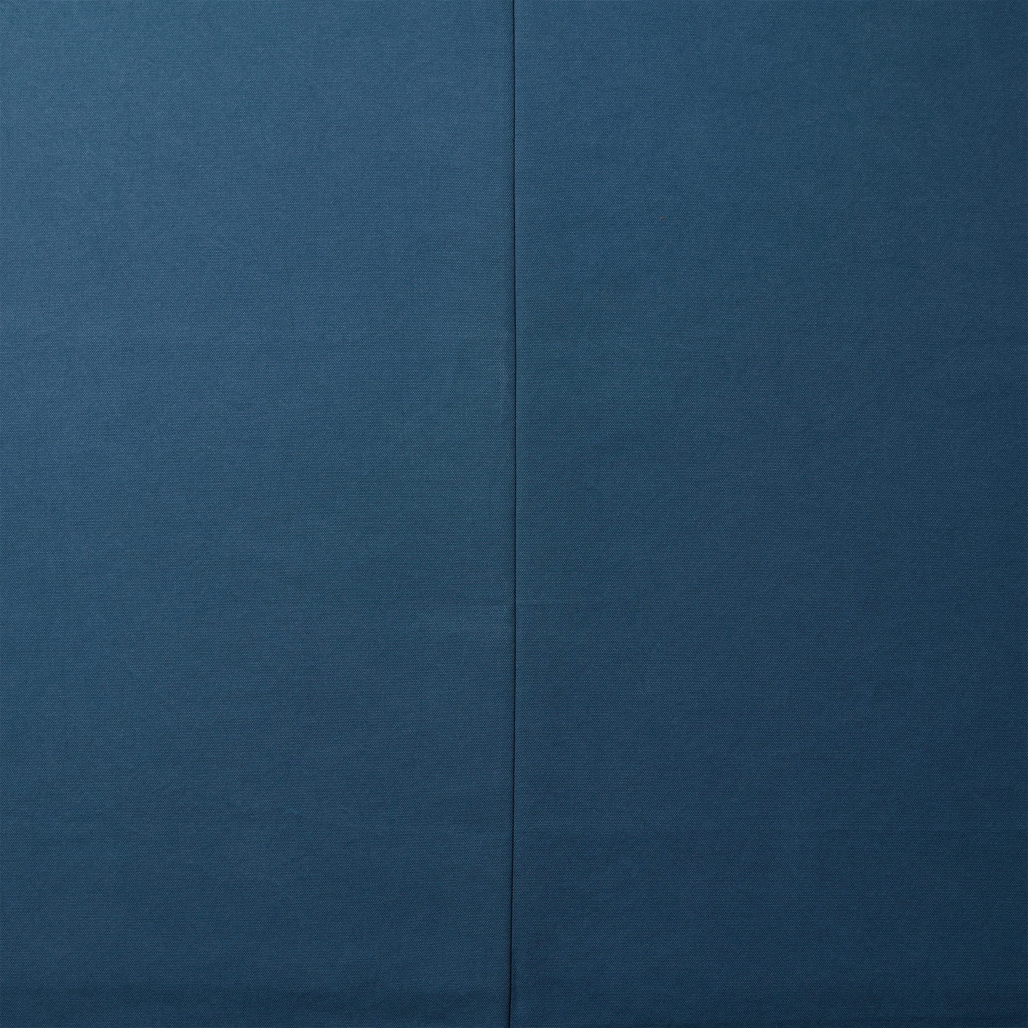 帆布カーテン フラット スタイル スモークブルー DW-CB008-07-G114 1.5巾と2巾には1カ所、2.5巾と3巾には2カ所にこのような継ぎ目がでます