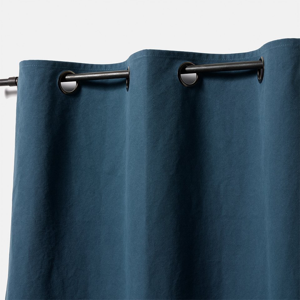 帆布カーテン ハトメ スタイル オールドカーキ | DW-CB008-06-G114