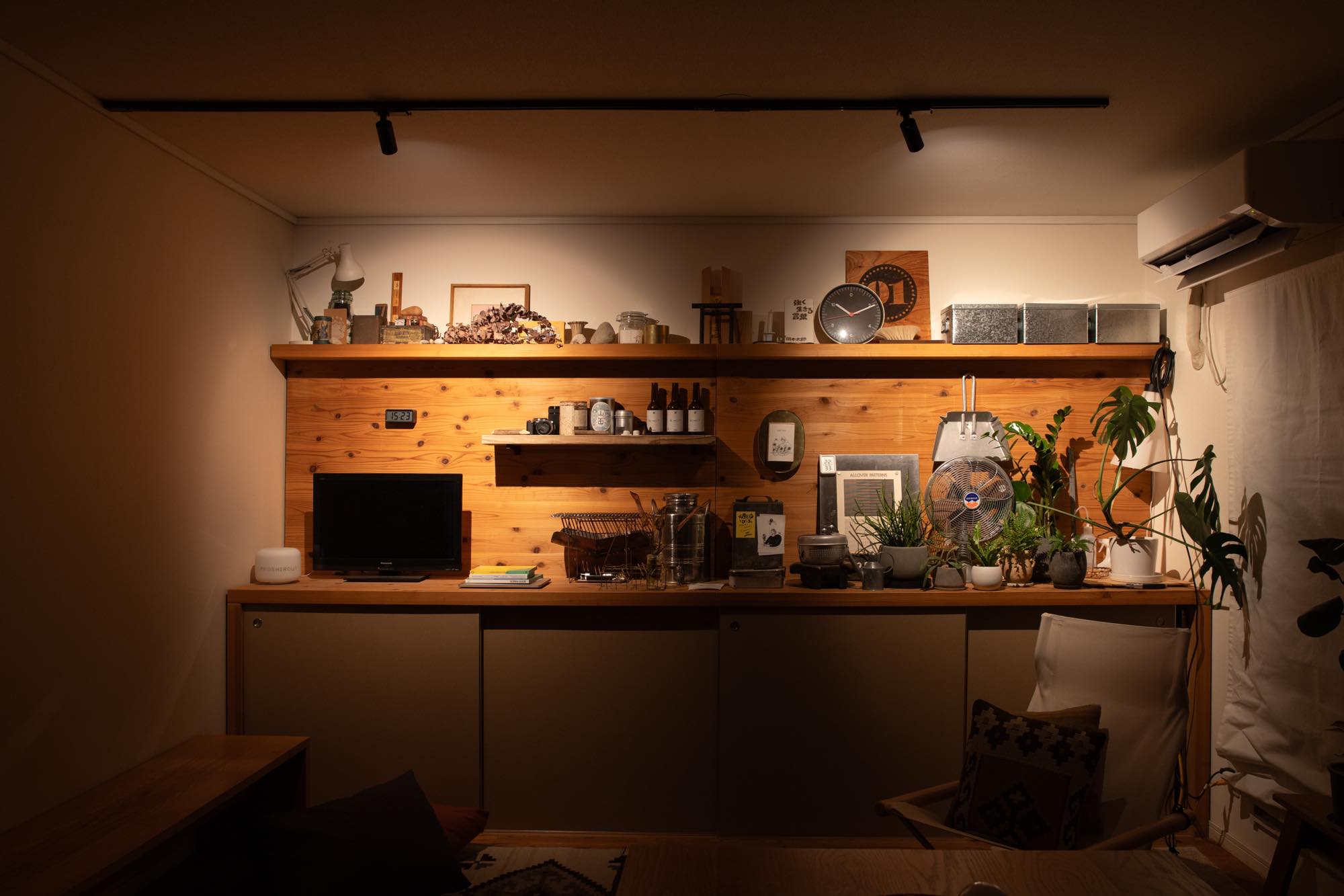 スポットライト シリンダー型 BK（広角） | LT-OT007-23-G141 | レール