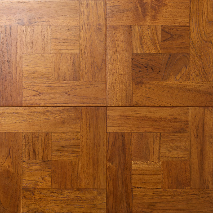 チークウッドフローリング パーケット（ケース）