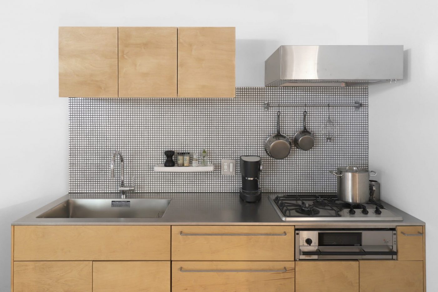 オーダー吊り戸棚 開き扉 バーチ W910～1350 KB-KC024-19a-G183