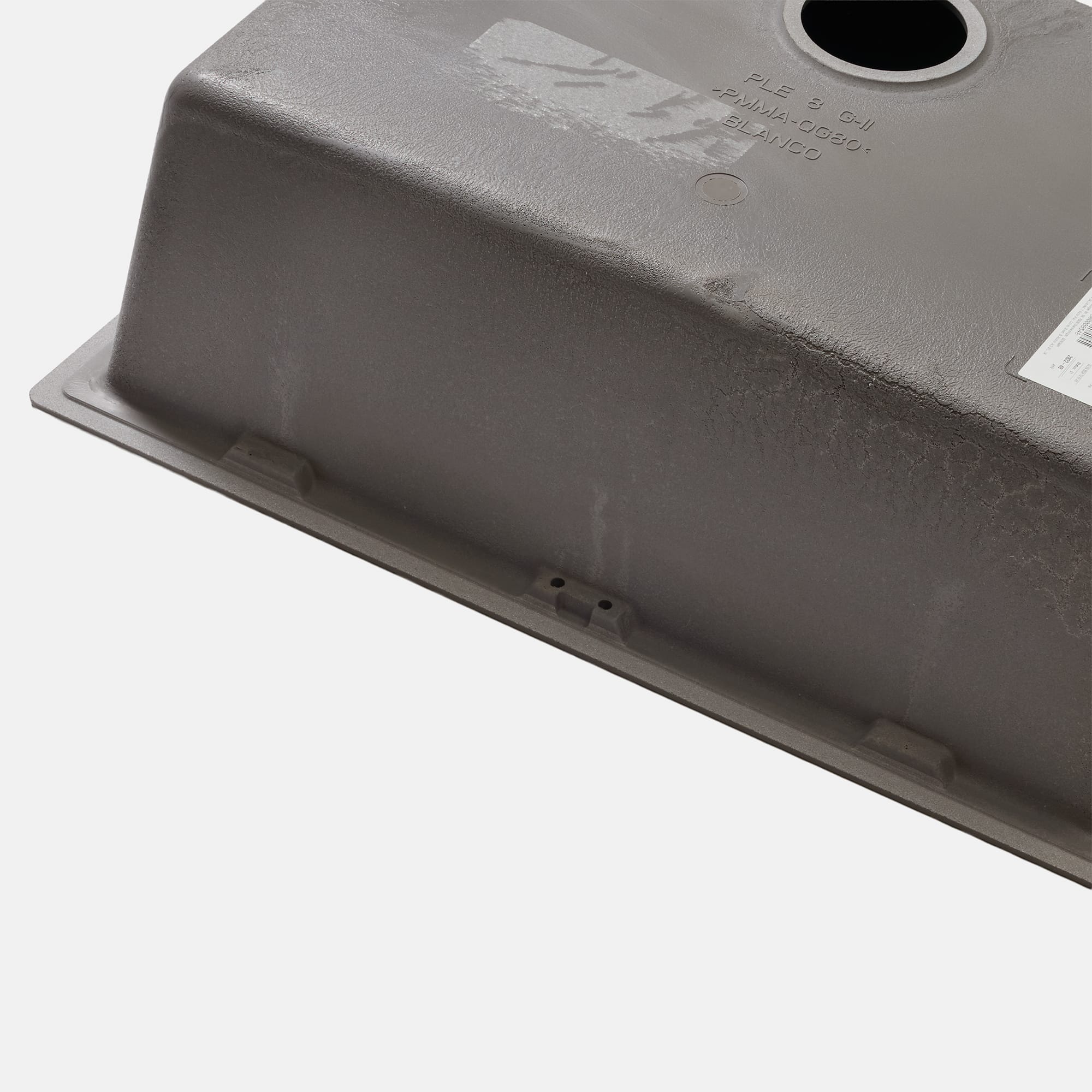 クォーツシンク シングル グレー KB-KC031-10-G173