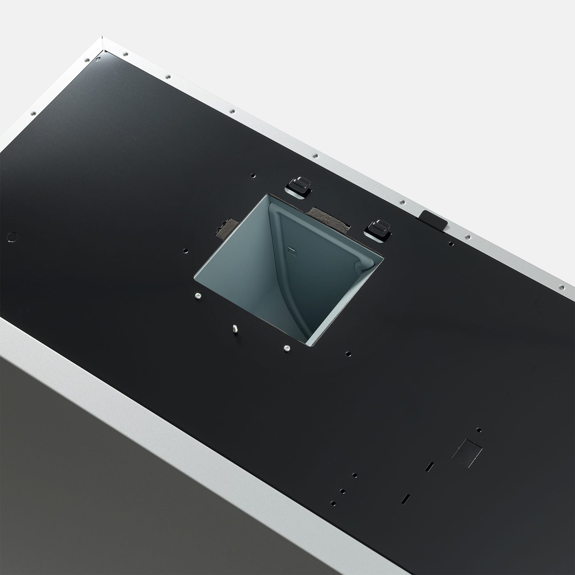 ブーツ型レンジフード シルバー KB-KC014-03-G162 本体上部
