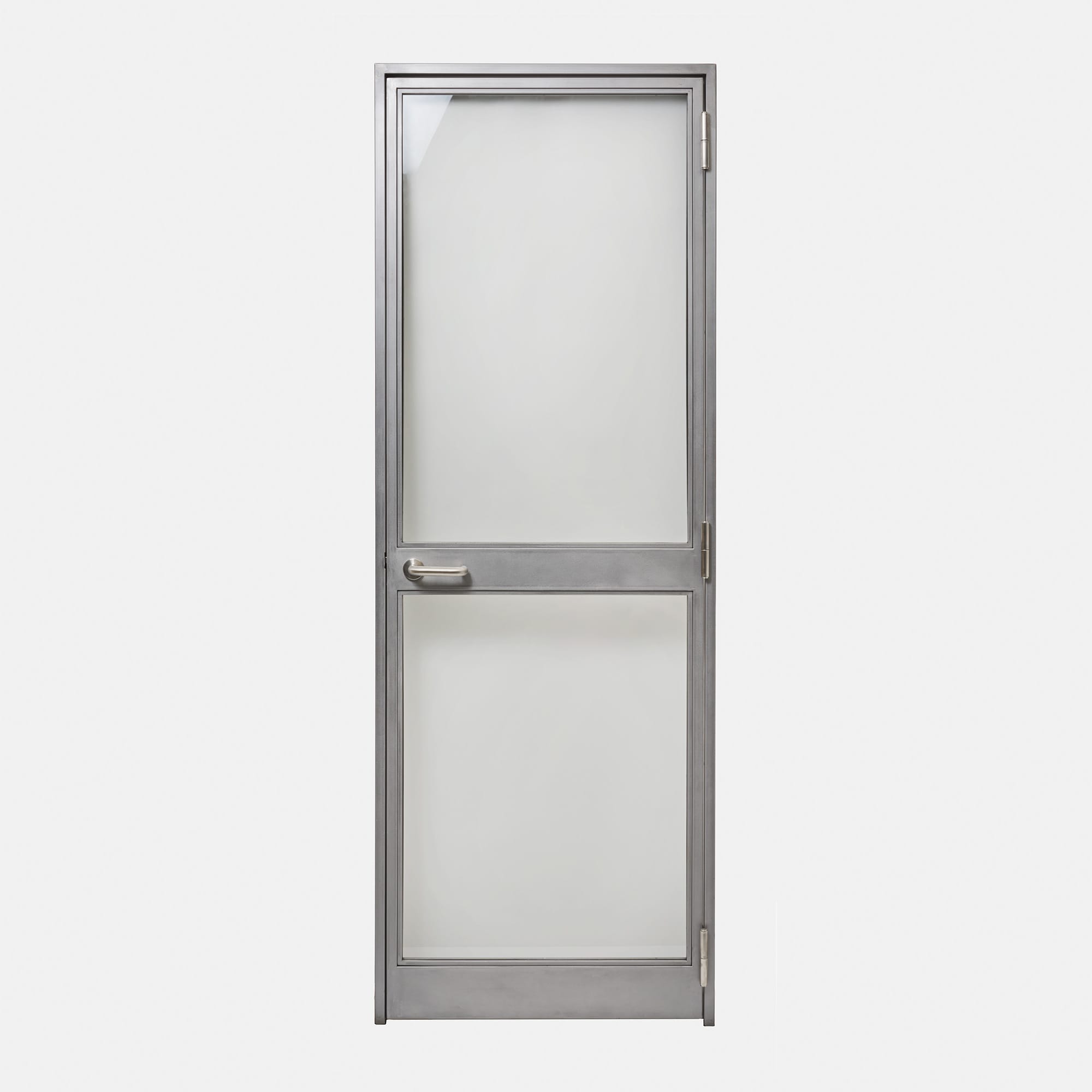オーダースチールドア 片開きタイプ 固定枠 ポリカ H2200～2400 DW-DR020-12-G315 W750×H2200mm