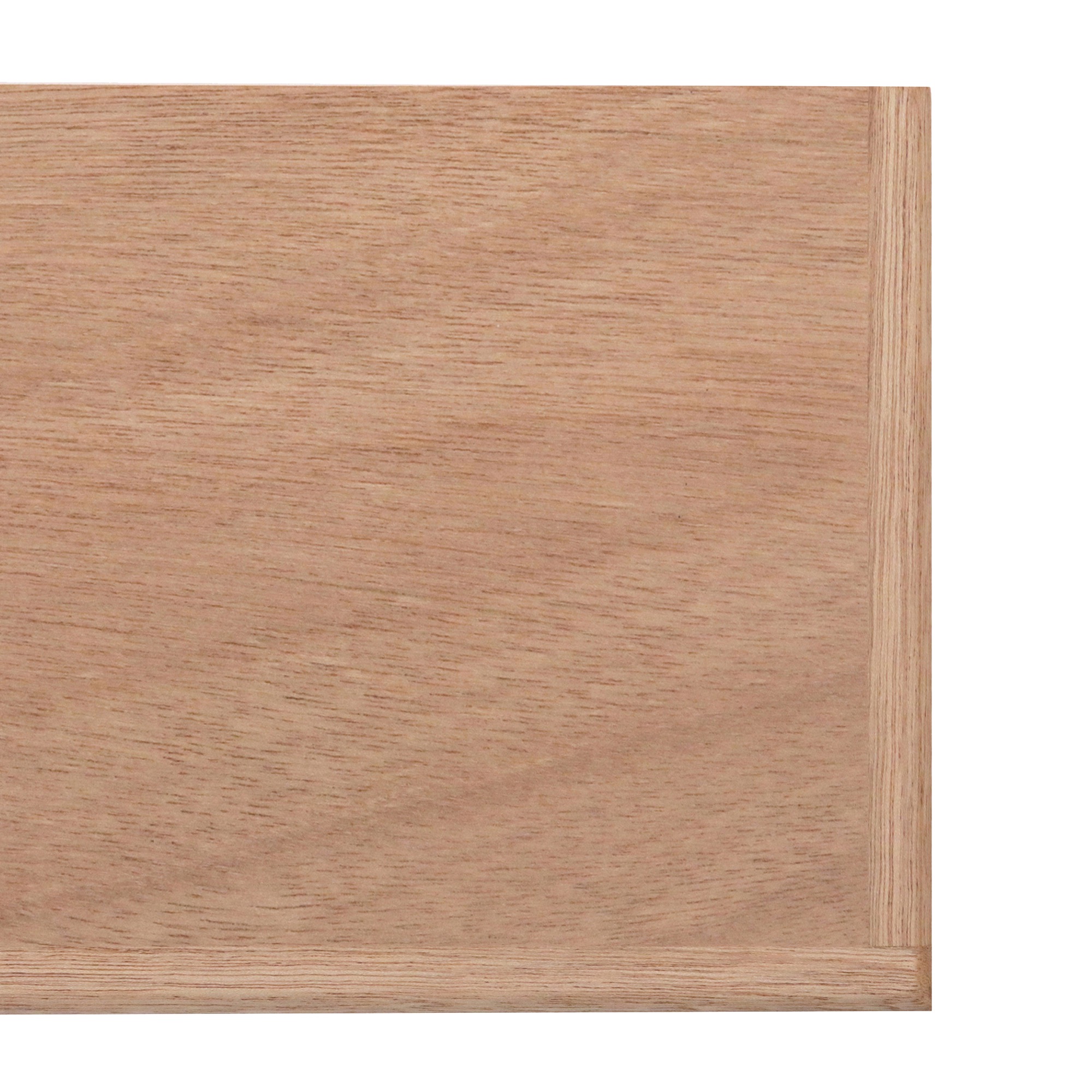 角丸棚板 ラワン×ラワン D285 PS-CP002-05-G015 3方の木口をラワンで仕上げています