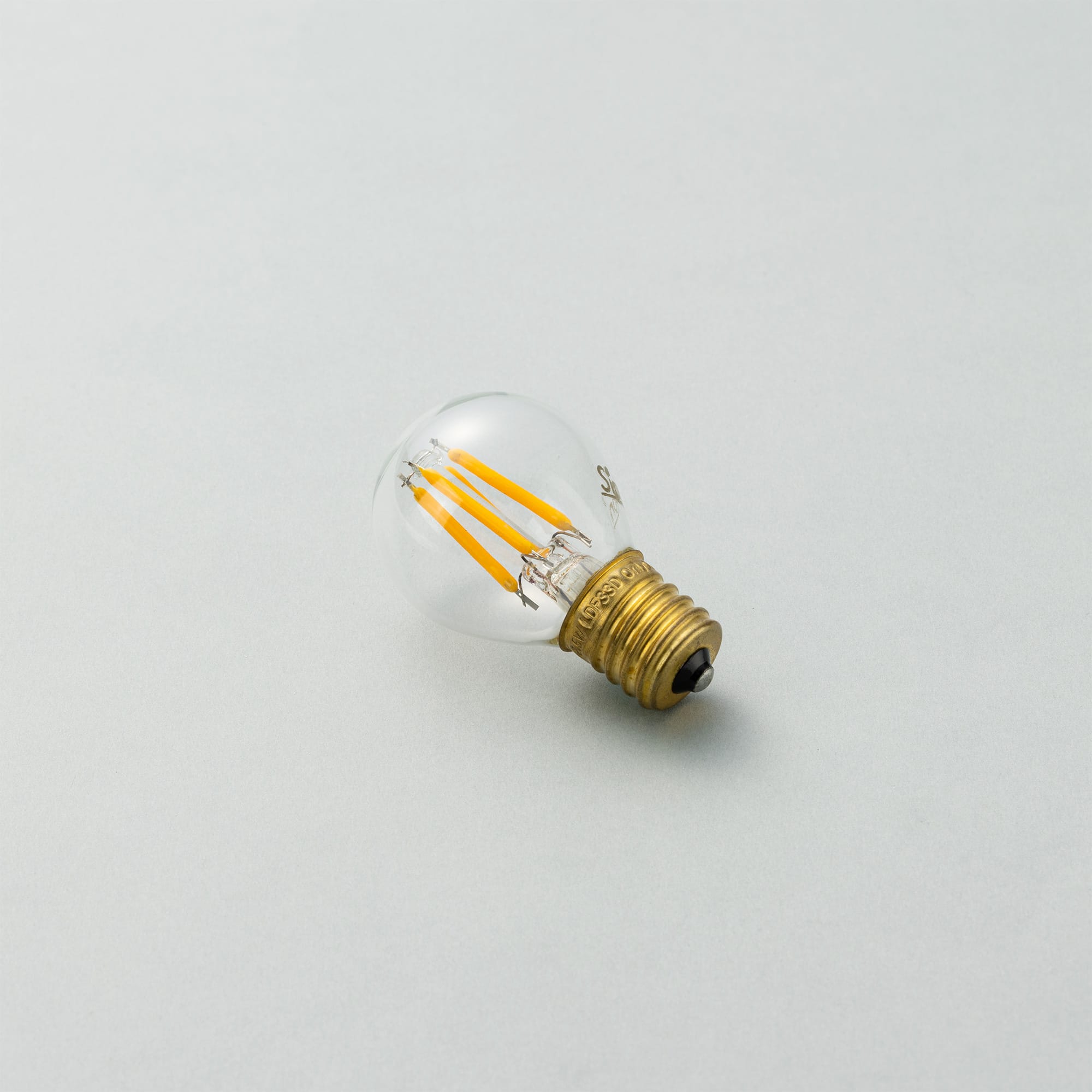ビンテージLED電球 LEDボール35(E17)35W相当 2200K LT-BB002-18-G141