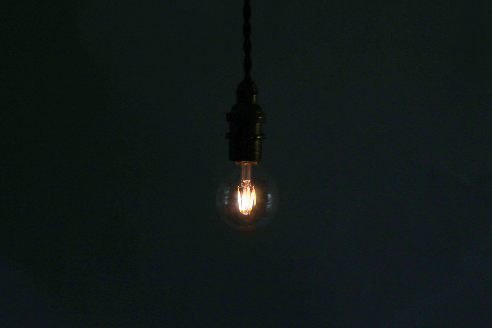 ビンテージLED電球 LEDボール50(E17)35W相当 2200K LT-BB002-19-G141