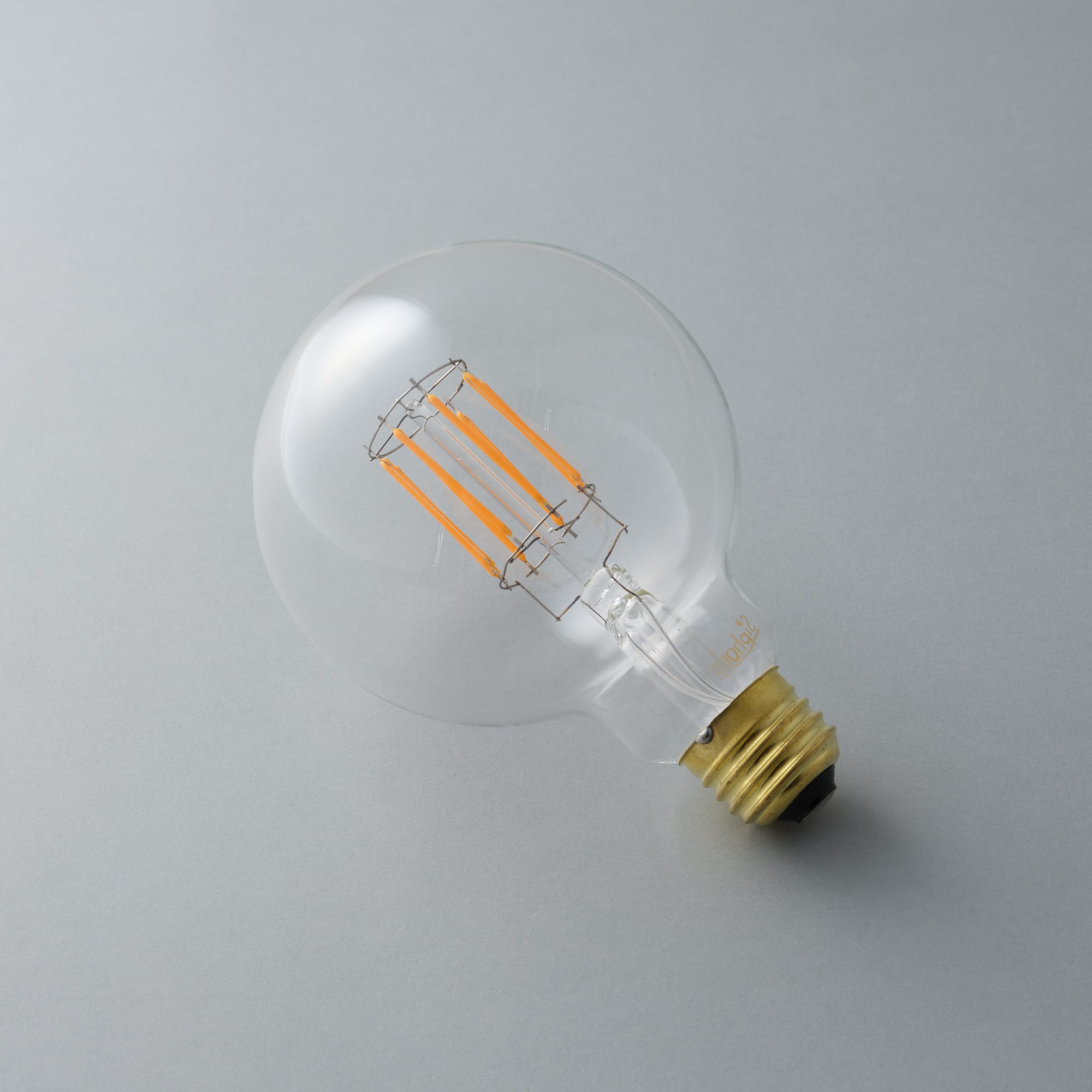 ビンテージLED電球 LEDボール95(E26)50W相当 2200K LT-BB002-04-G141