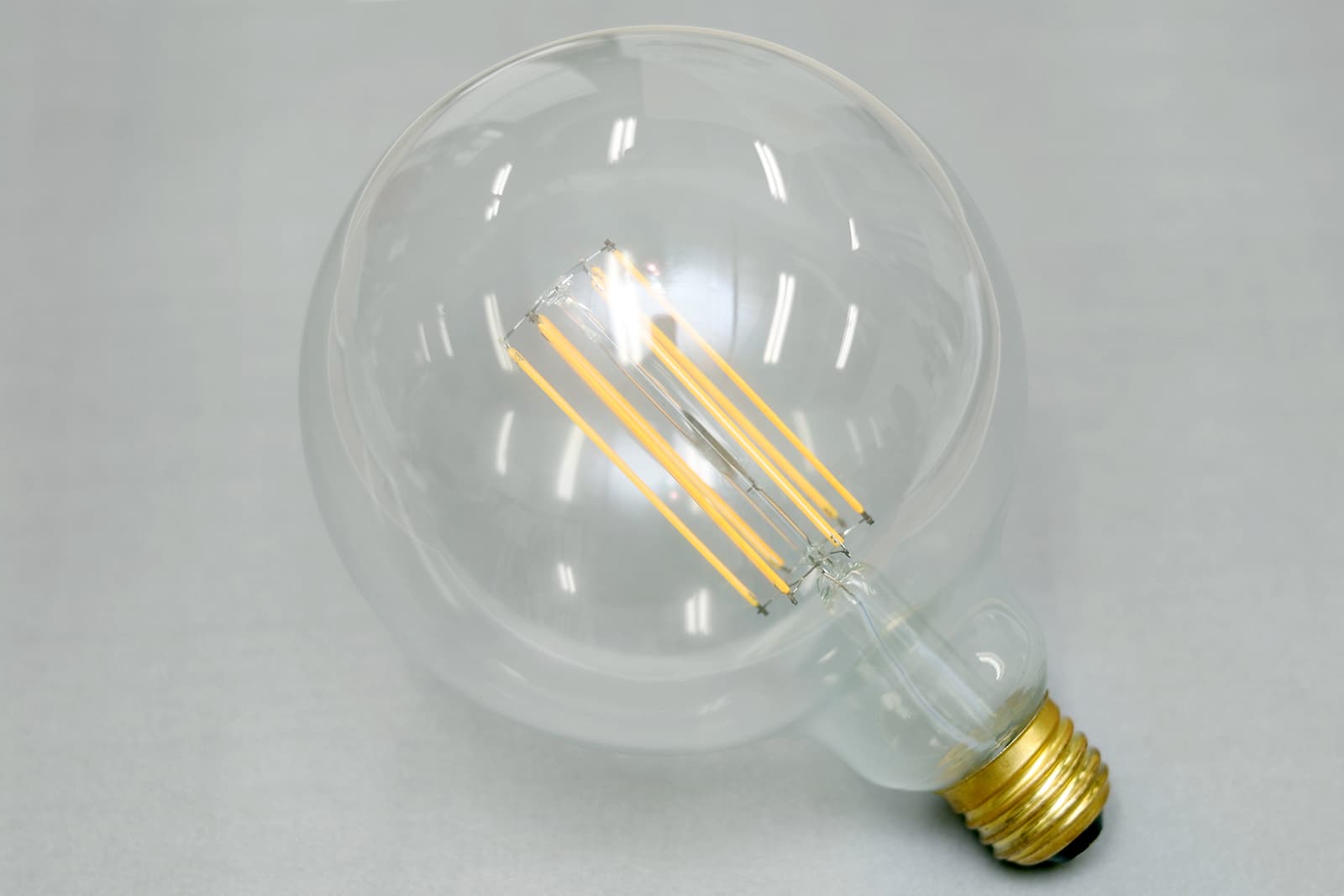 ビンテージLED電球 LEDボール125(E26)35W相当 LT-BB002-14-G141