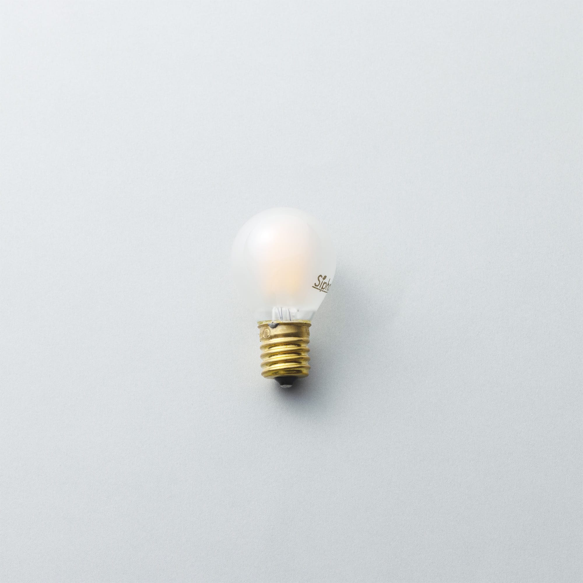 フロストLED電球 φ35(E17)25W相当 アイス 2200K電球色 LT-BB008-05-G141