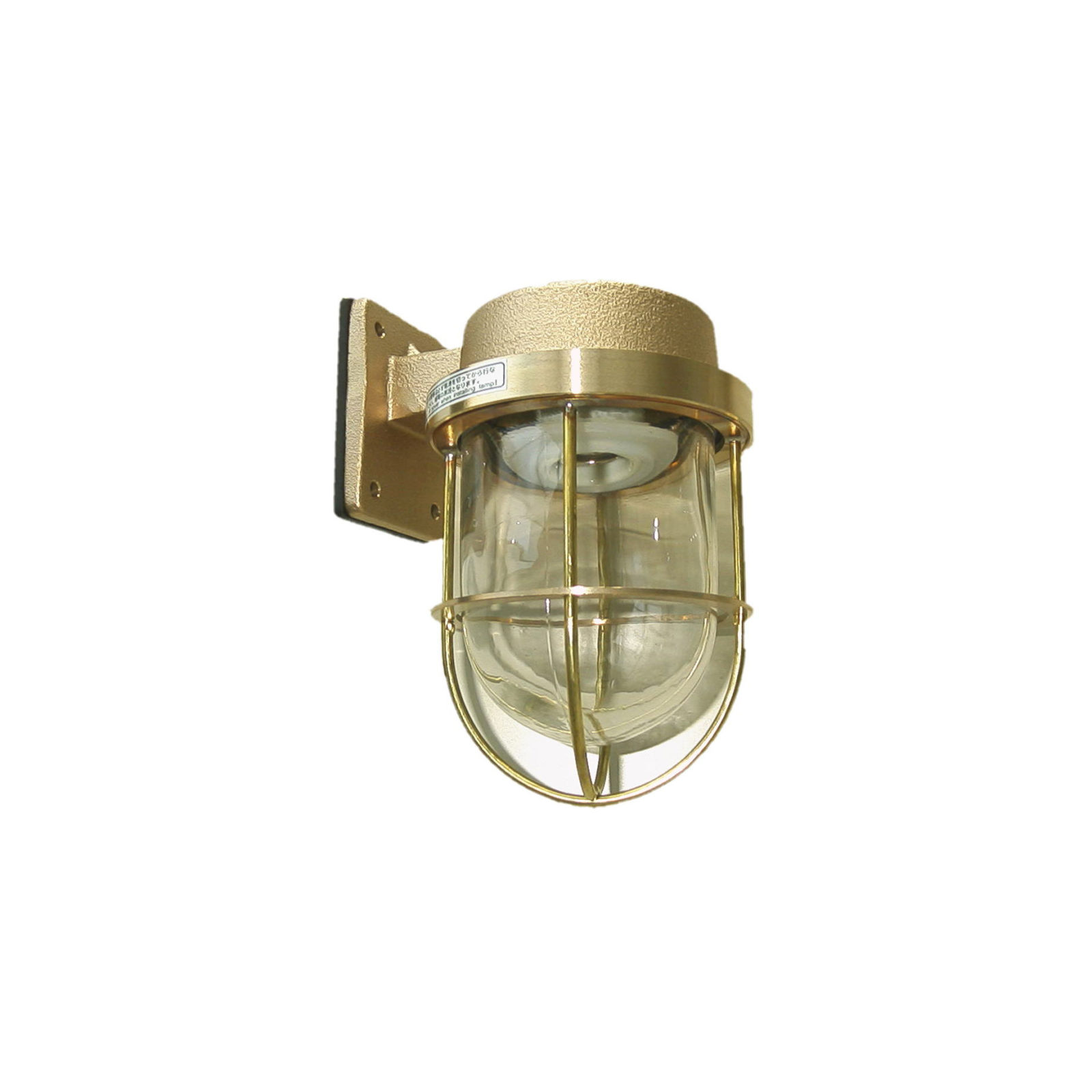 マリンブラケットライト クリア×ゴールド(小) | LT-BR002-12-G085 | 直付・ブラケット照明 | 照明・スイッチ |  store（買う） | リノベーション・リフォーム・オンラインストアのtoolbox