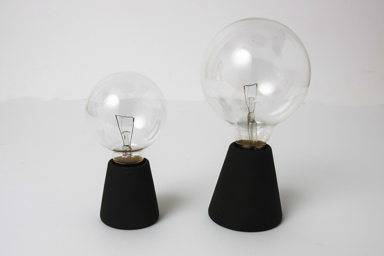 モデストレセップ Lサイズ E26 ブラック LT-BR015-06-G141 白熱ボール電球との組み合わせ（M/白熱クリアボール70　L/白熱クリアボール95）