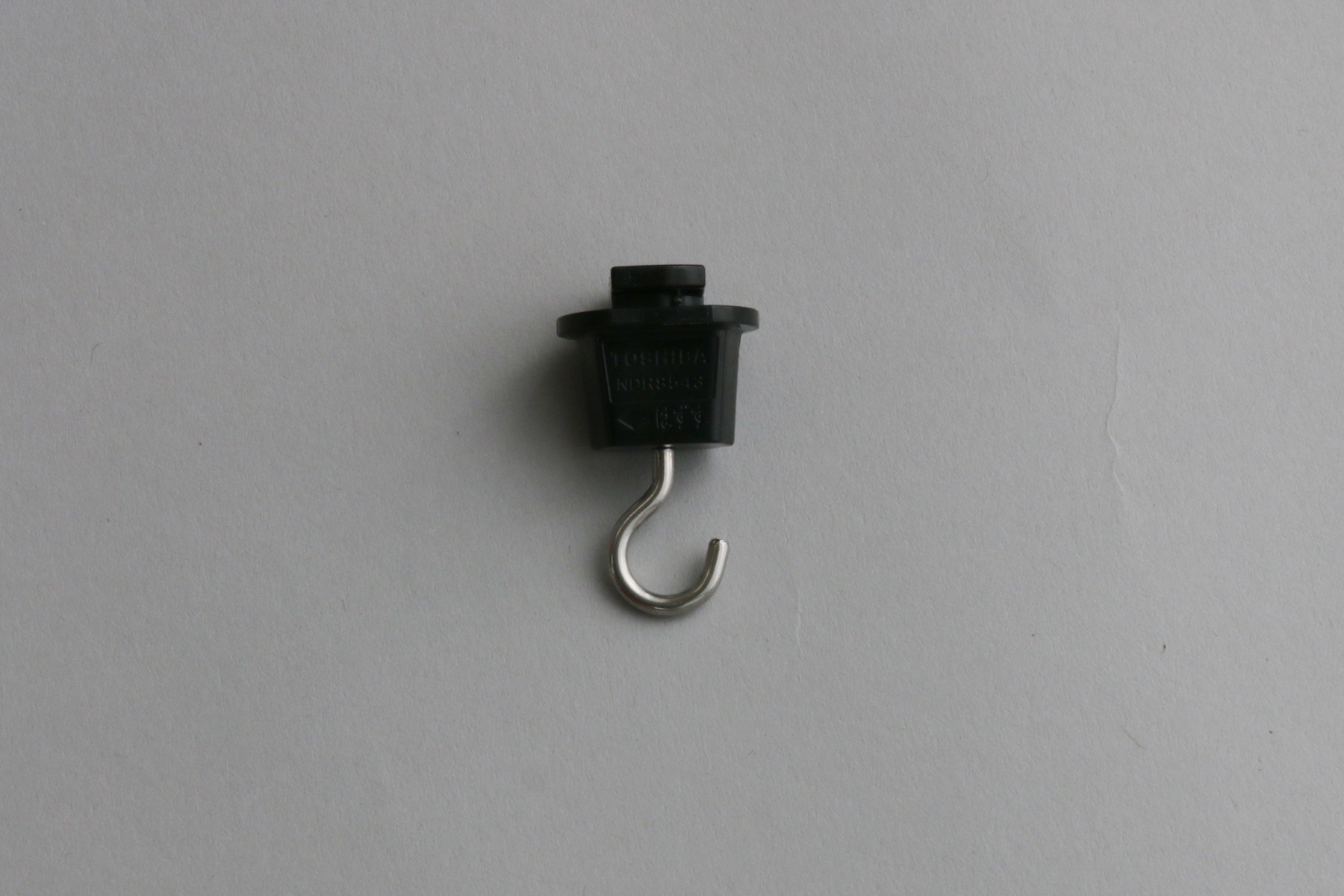 ライティングレールプラグ 吊りフック (BK) LT-PS010-05-G141 吊りフック（ブラック）