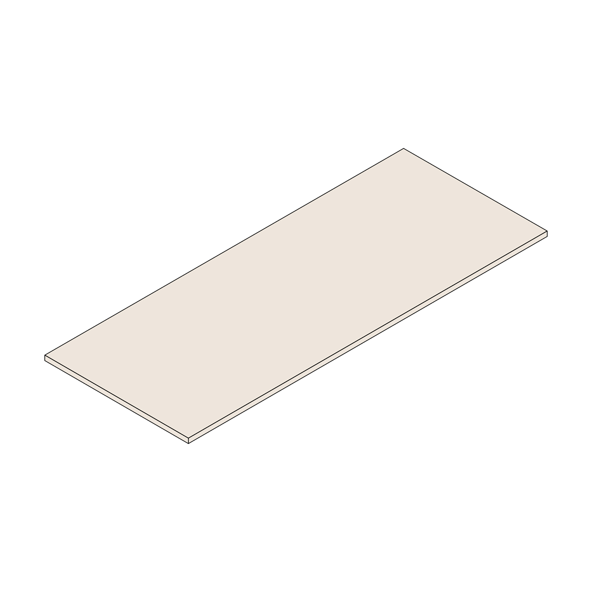 ヒノキ板 W1500×D600×T20