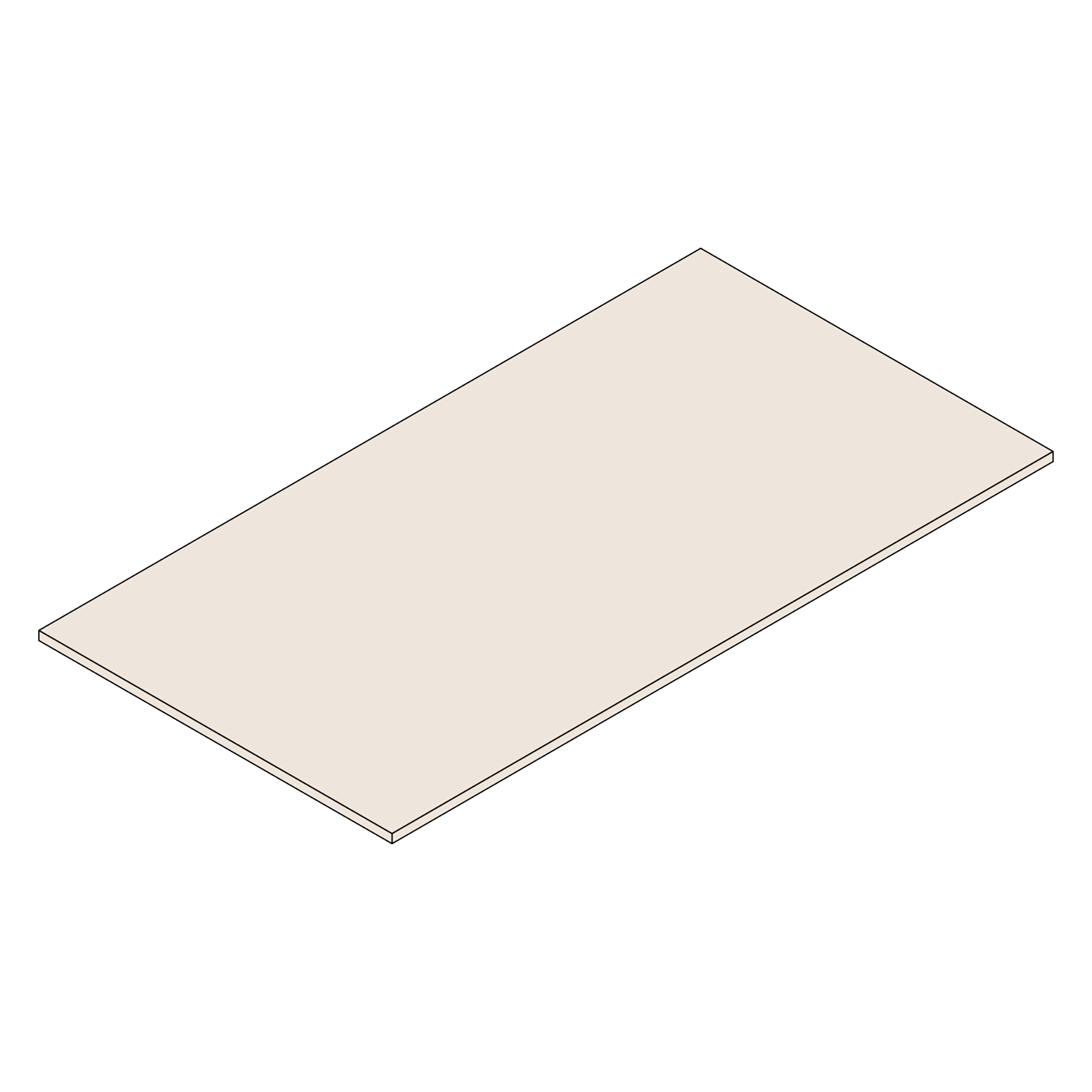 ヒノキ板 W1500×D800×T20
