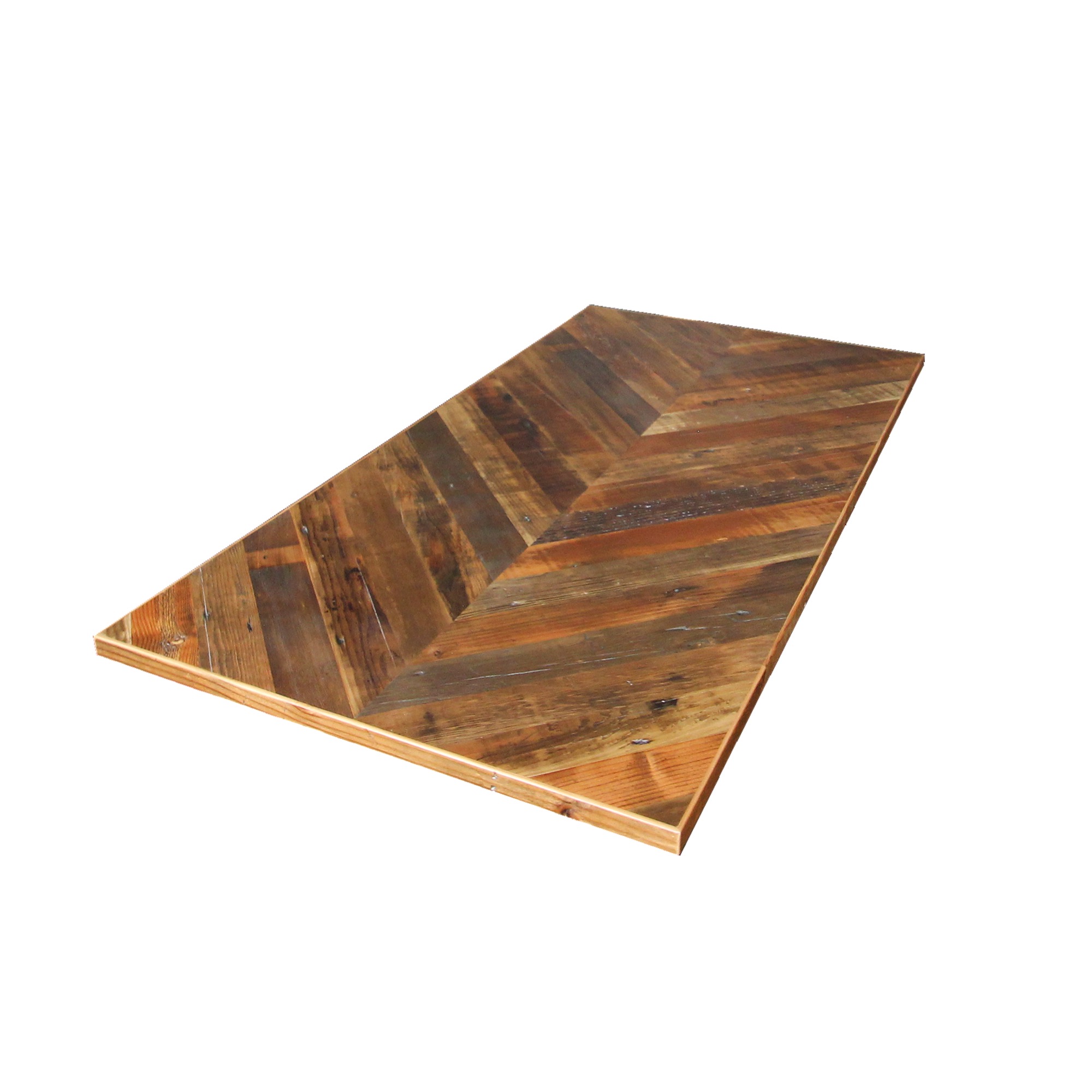 古材天板 ヘリンボーン1500×750 | PS-TT008-06-G005 | テーブル天板