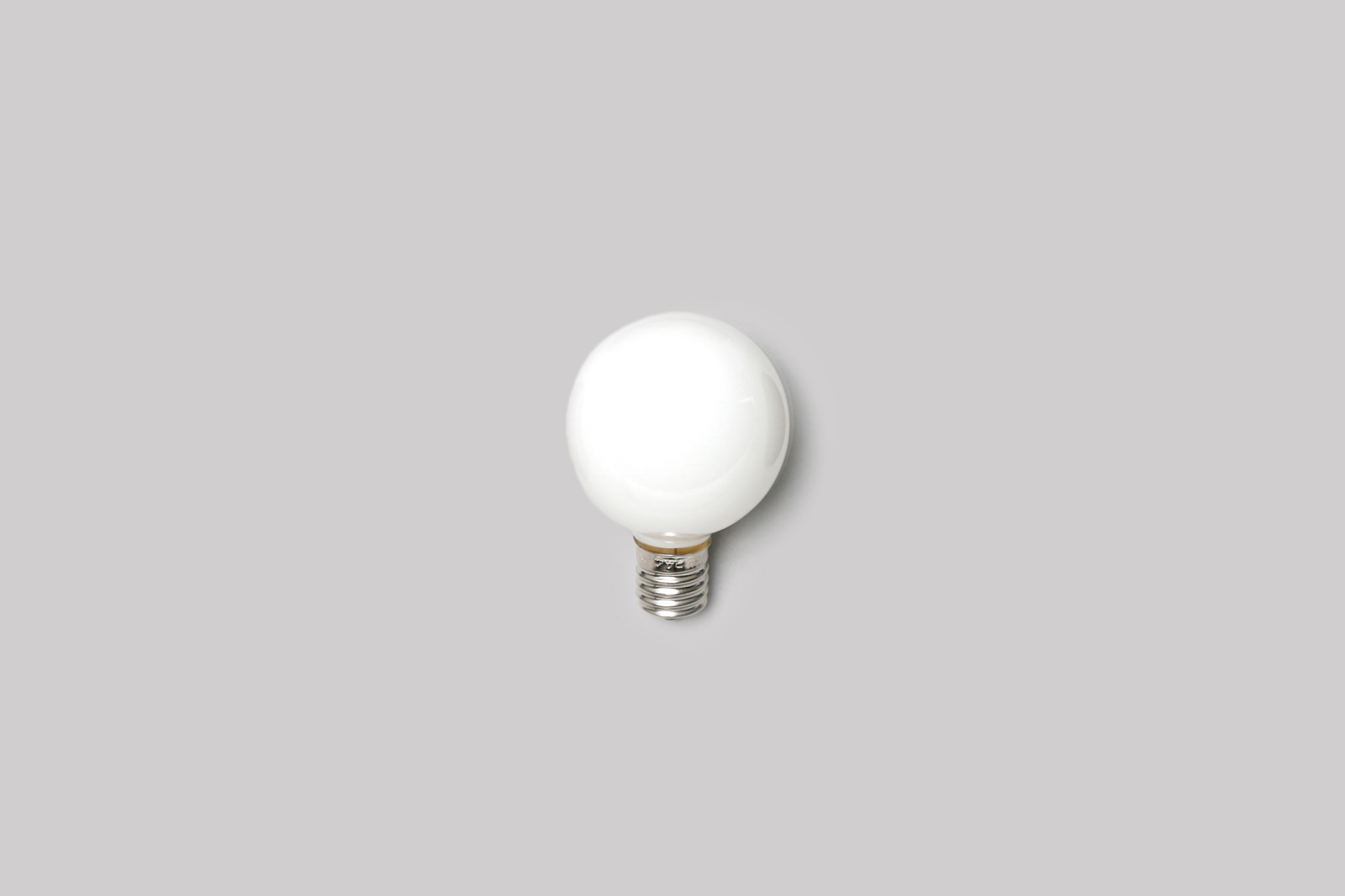 白熱ボール電球 白熱ホワイトボール50(E17)25W LT-BB003-16-G141