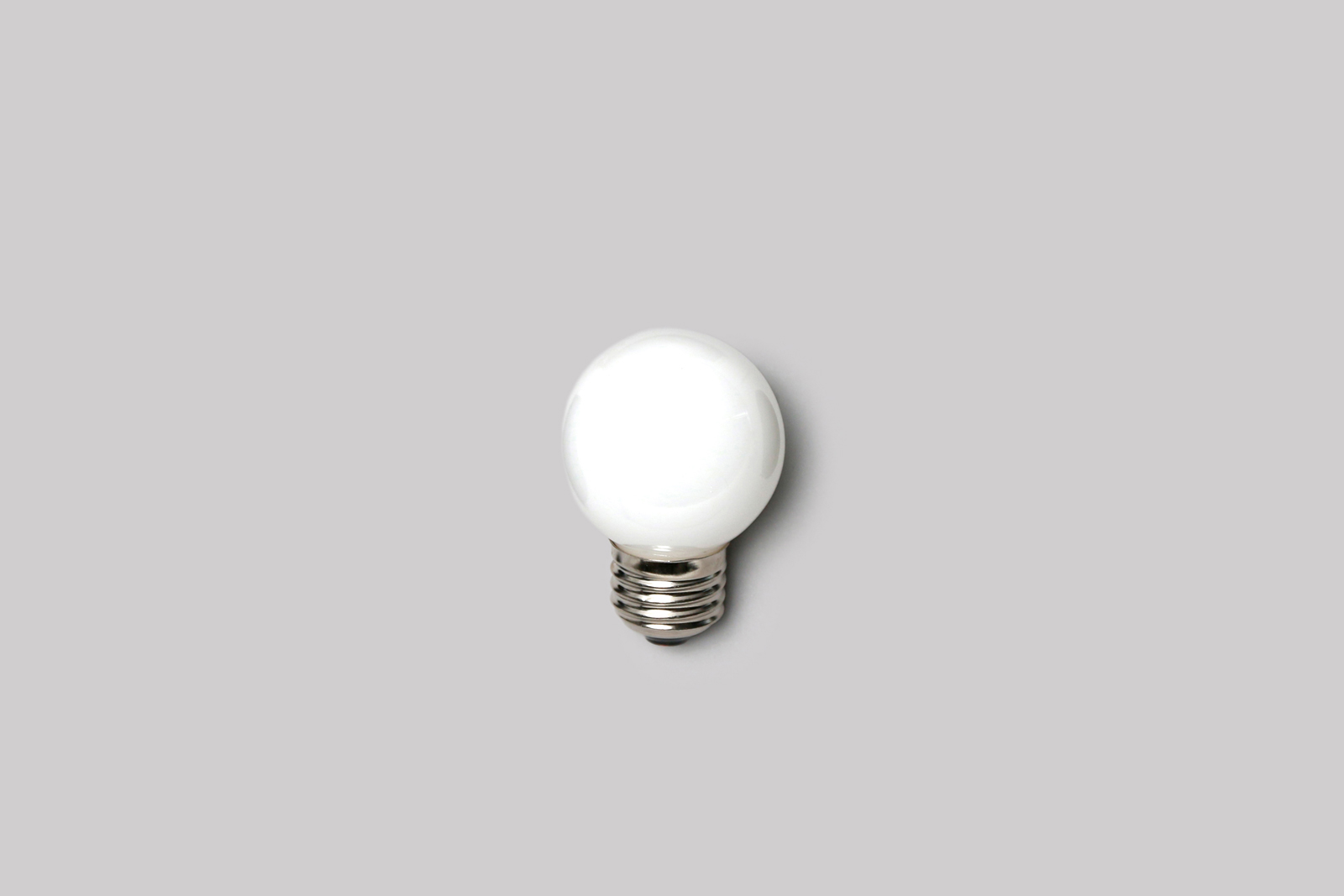 白熱ボール電球 白熱ホワイトボール50(E26)25W LT-BB003-12-G141