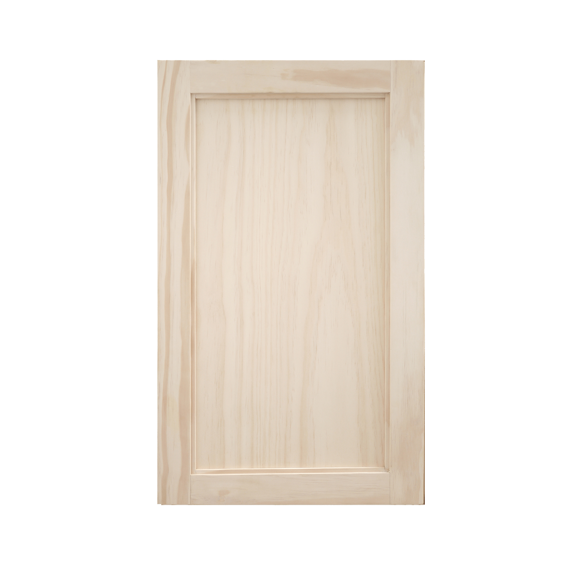 木製パインキャビネットドア フラット 400×680