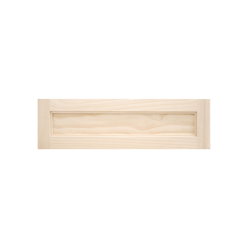 木製パインキャビネットドア フラット 600×175