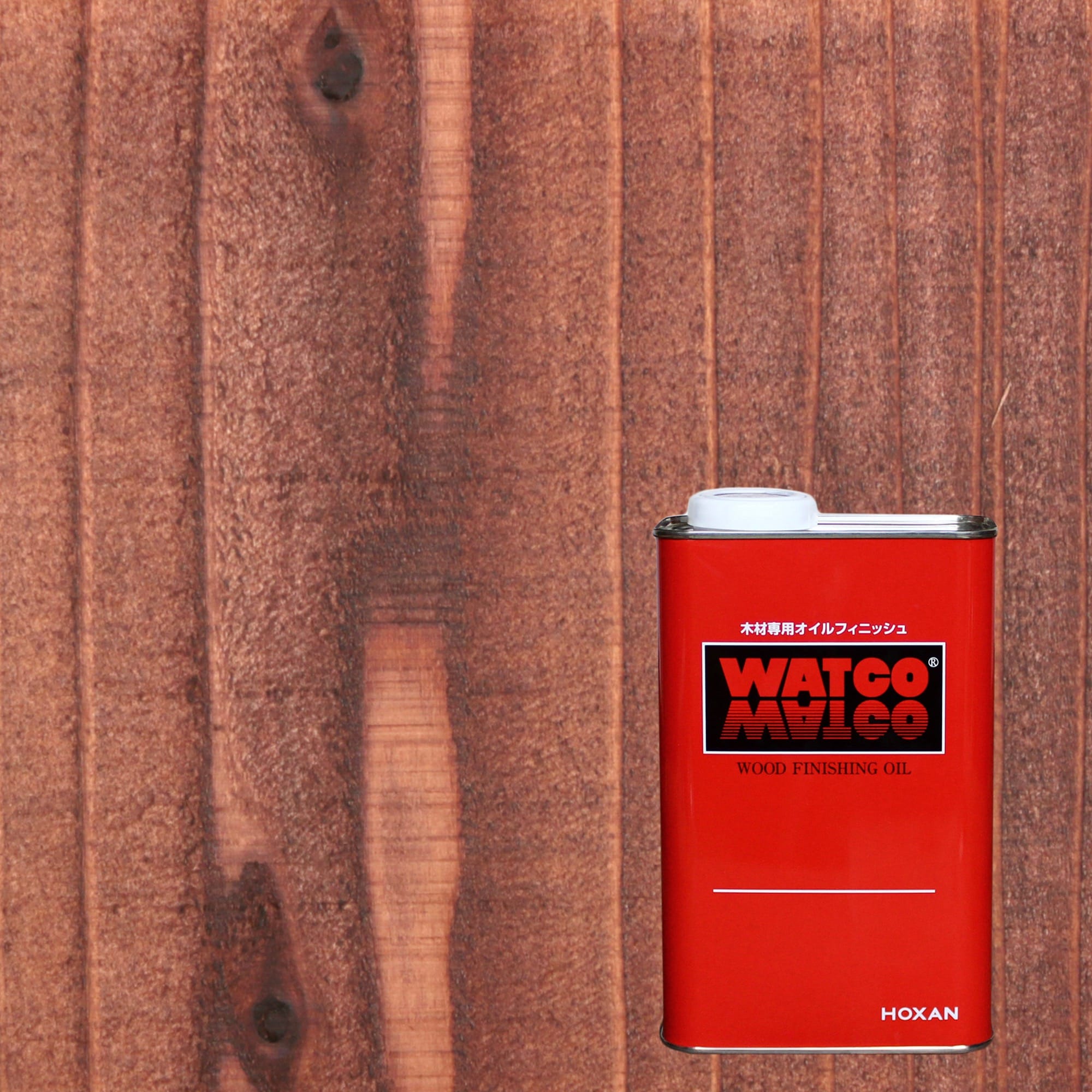ワトコオイル チェリー 1L缶 | PT-WP005-09-G141 | 木部用塗料 | 塗料