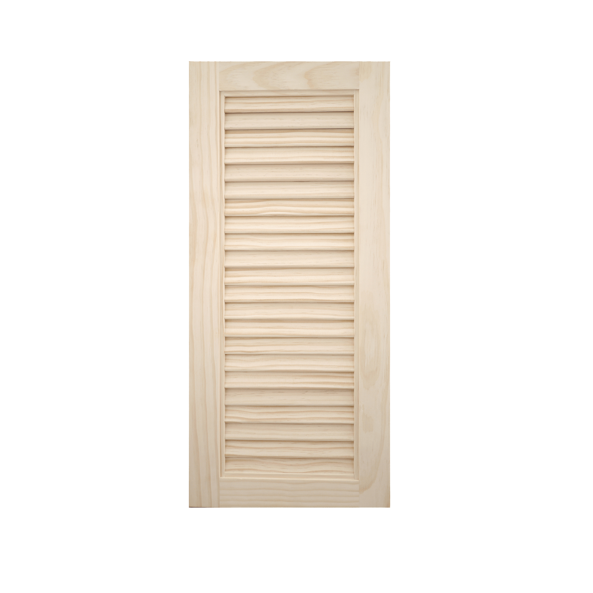 木製パインキャビネットドア ルーバー 300×680