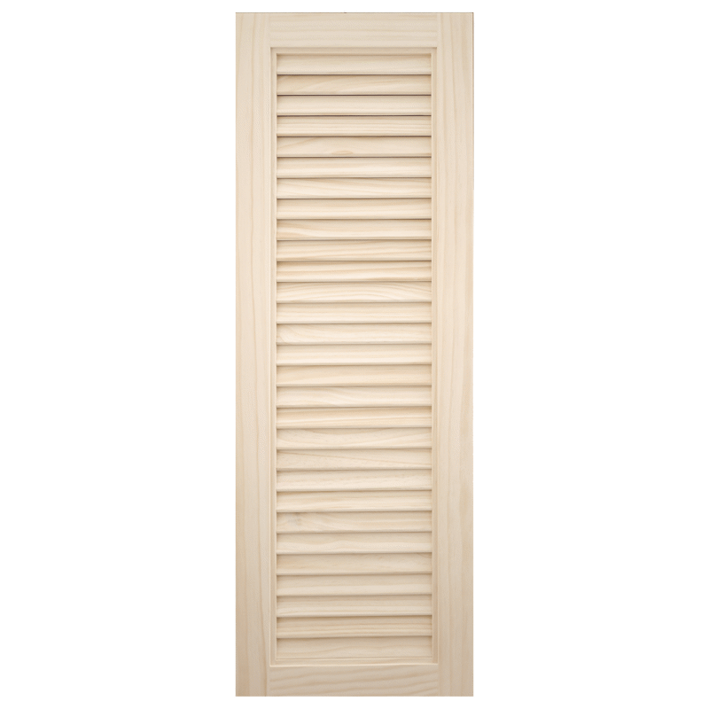 木製パインキャビネットドア ルーバー 300×900