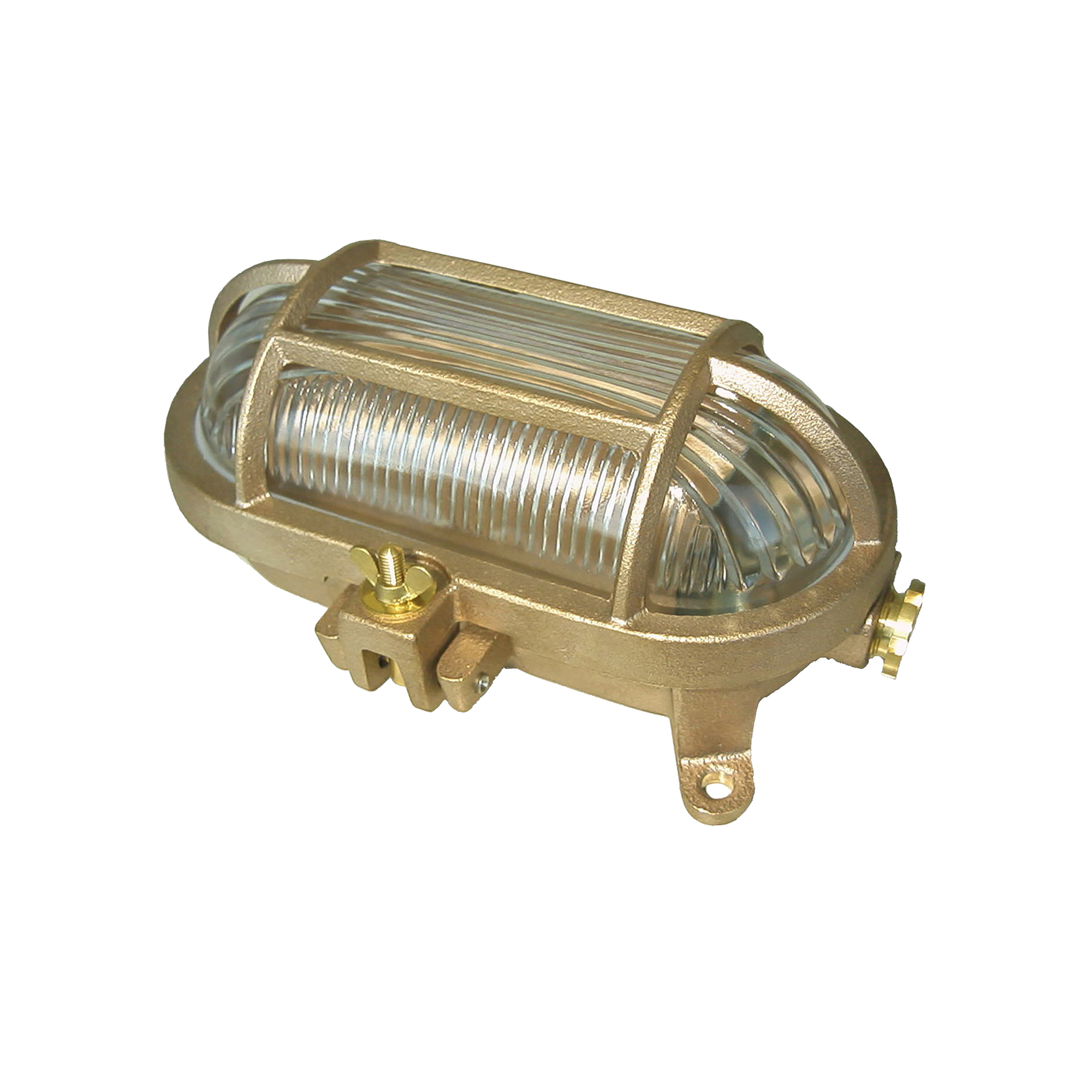 船舶照明 甲羅型ライト真鍮 LT-BR002-05-G085 ラウンドフォルムの真鍮ランプ