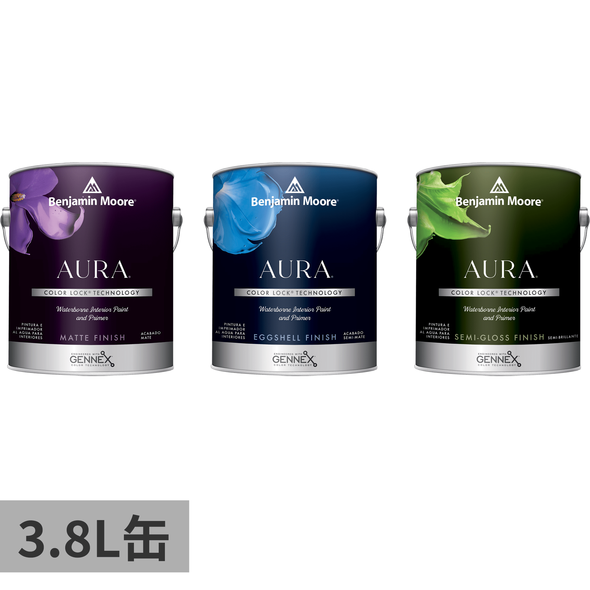 ベンジャミンムーアペイント 3.8L缶