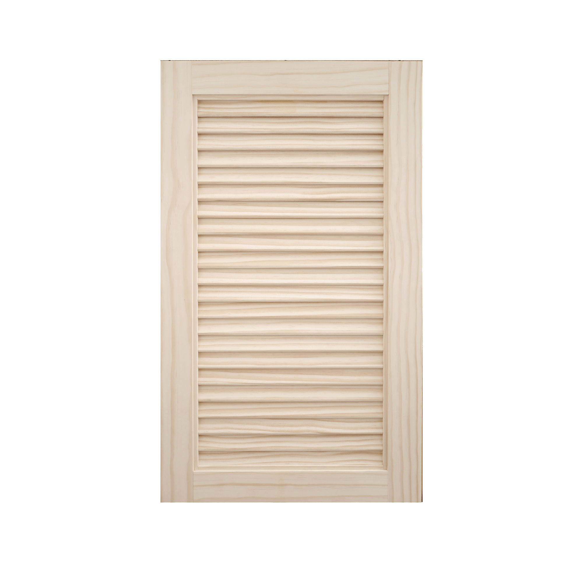 木製パインキャビネットドア ルーバー 400×680