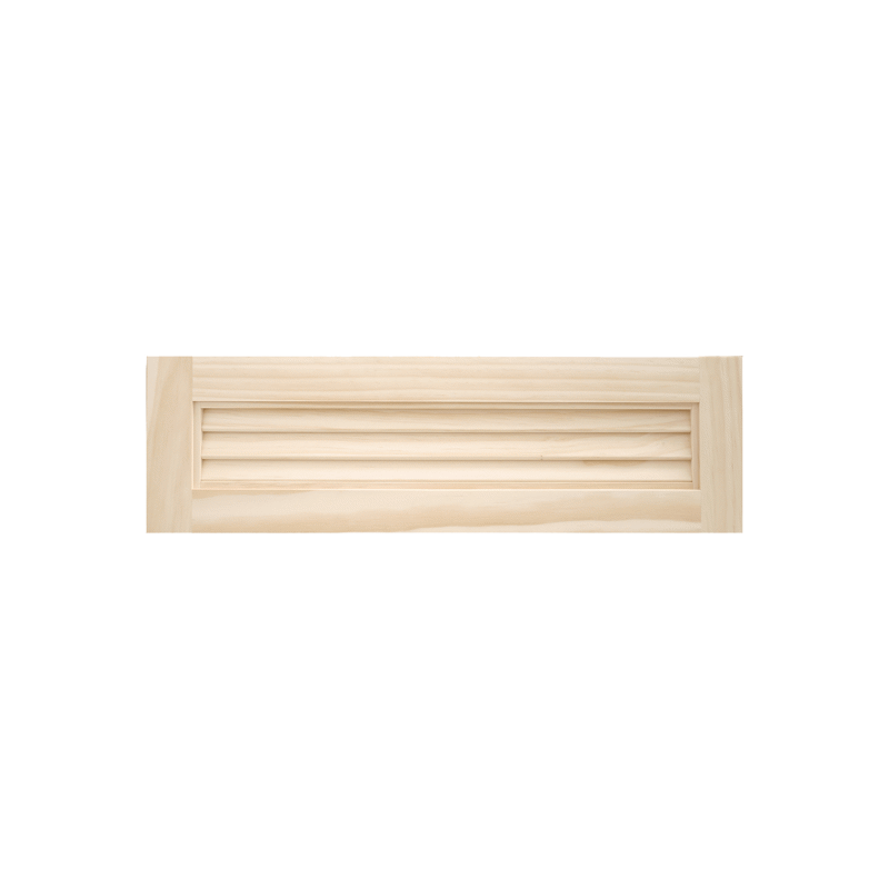 木製パインキャビネットドア ルーバー 600×175