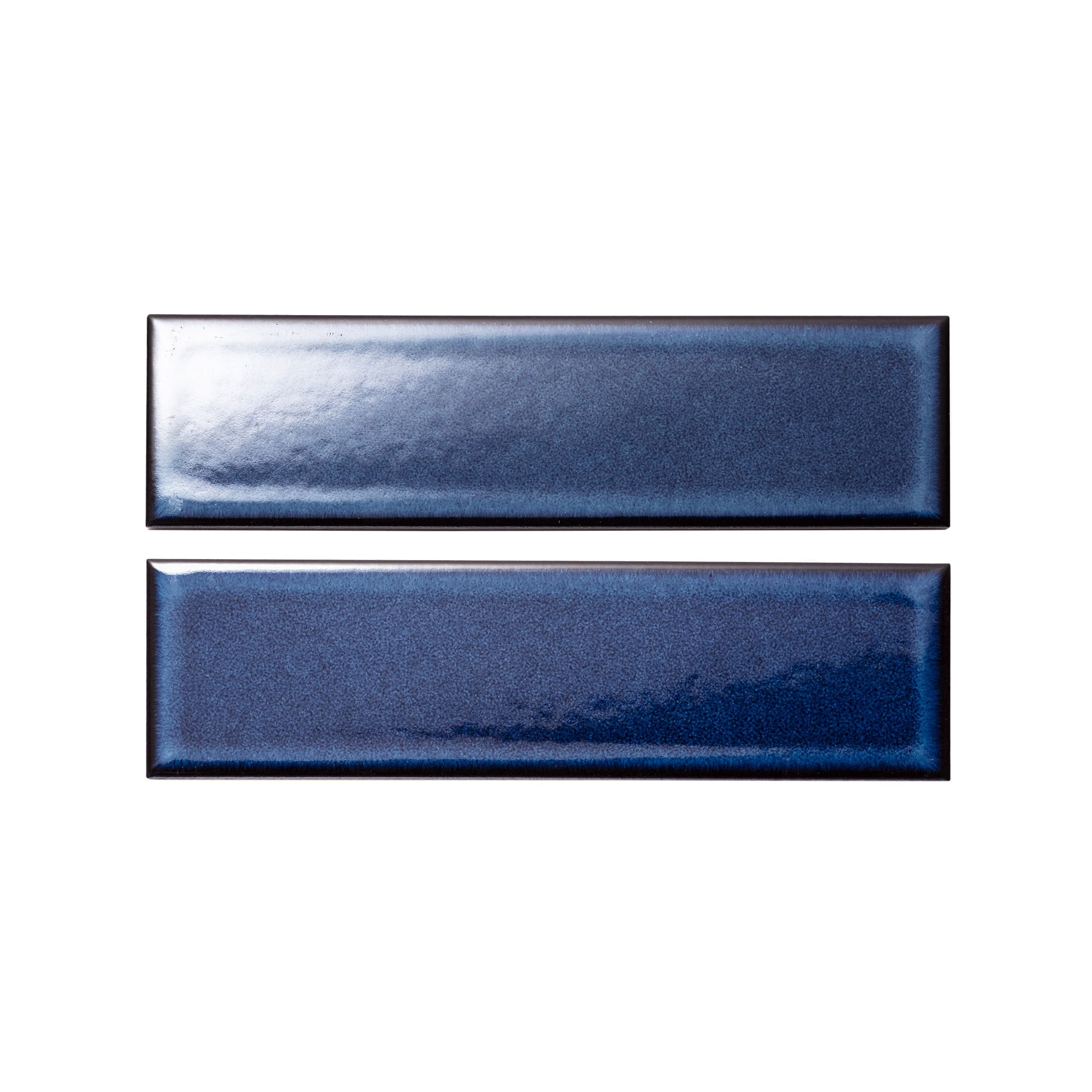 レトロエイジタイル ブルー 二丁掛（バラ売り） WL-TL014-01P-G141 艶のある深いブルー