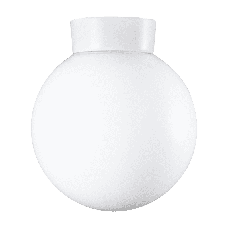 ミルクガラス照明 ホワイト ボール（大）