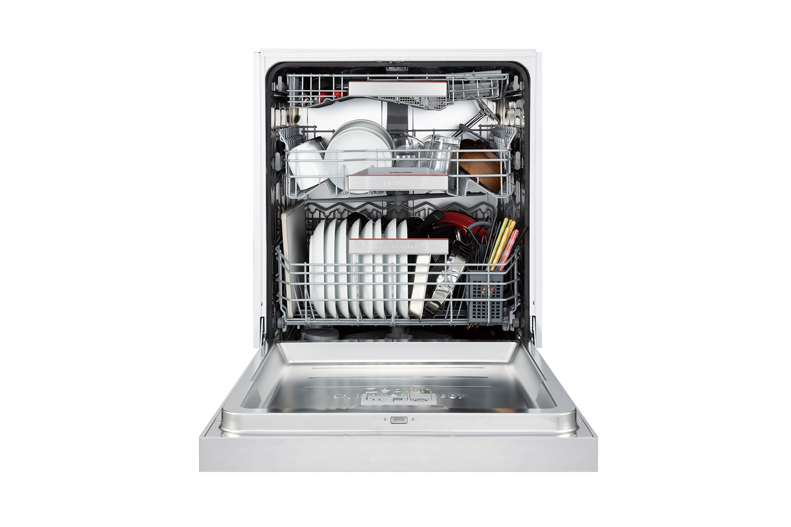 ビルトイン食洗機 フロントオープン W600 前面操作タイプ ゼオライトドライ（本体のみ） KB-PT004-03-G234 およそ12人分の基本的な食器を一気に洗浄できる容量です。3,4人暮らしで1日分の食器量がまとめて洗える容量とお考えください