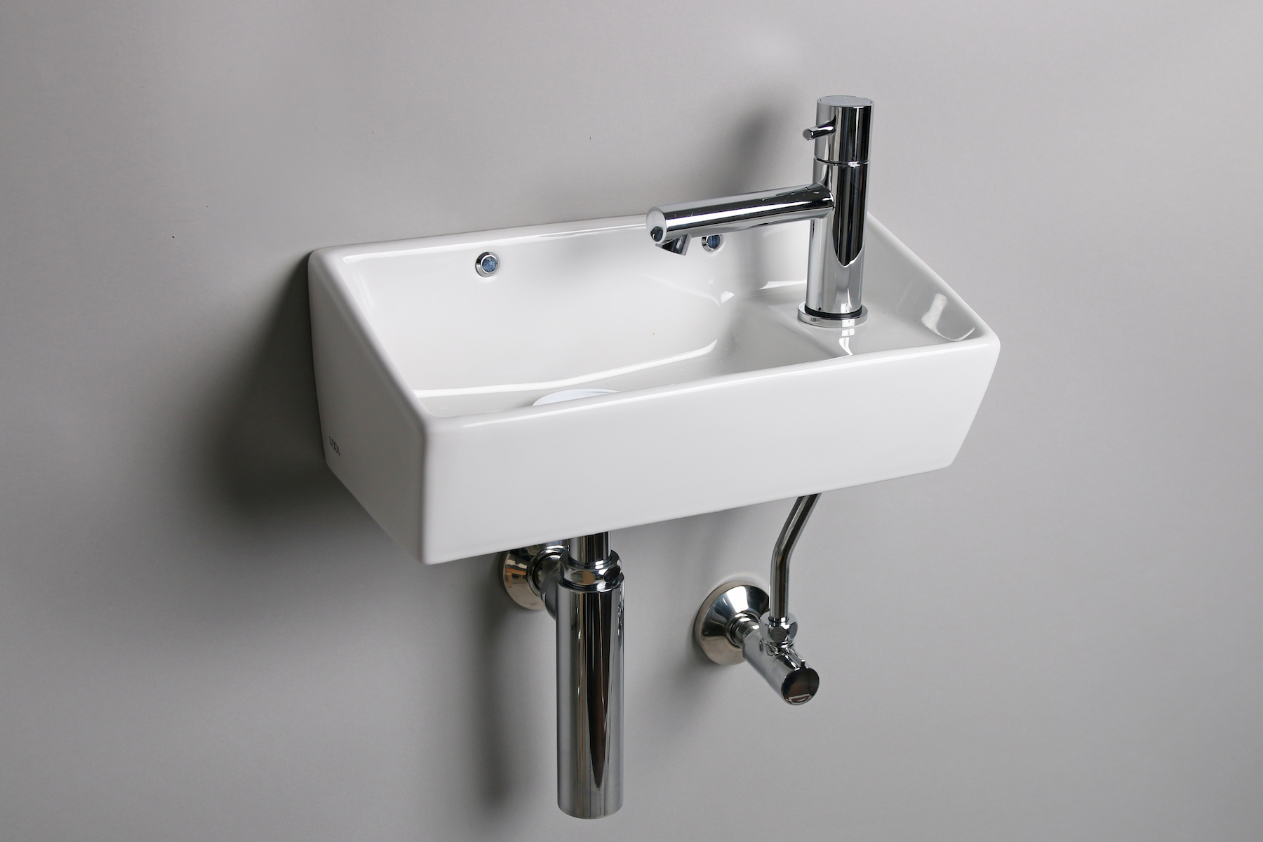 コンパクト手洗い器 スクエア KB-PR006-01-G201