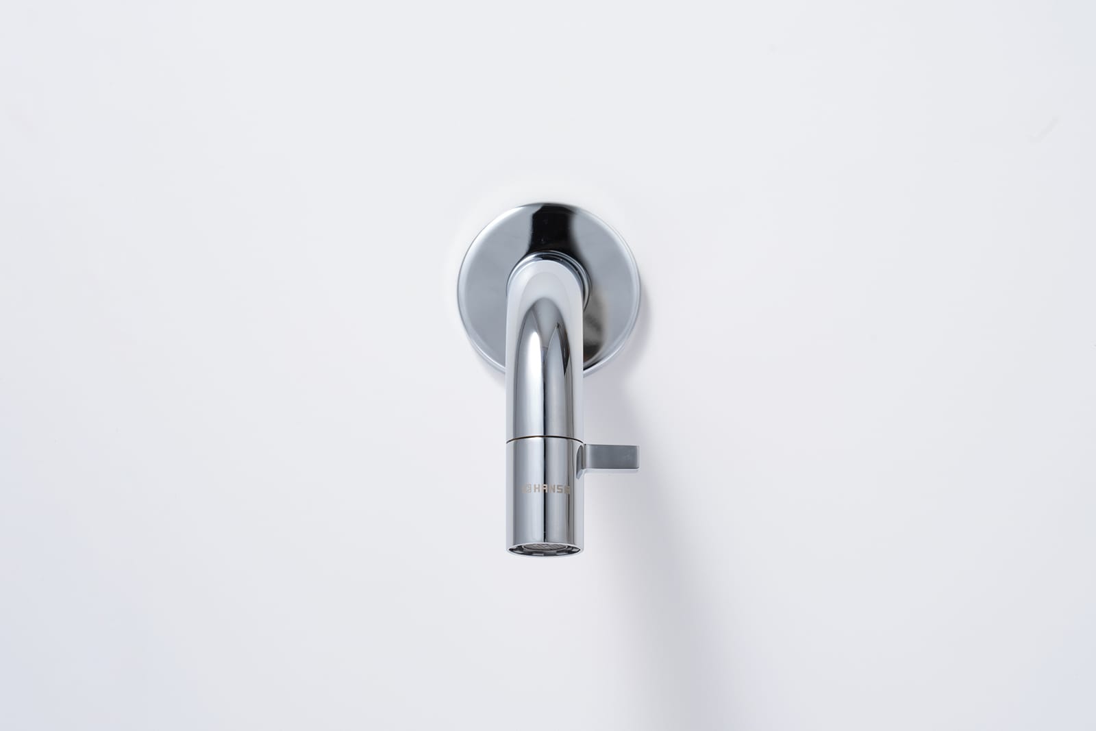 壁付けスパウトレバー水栓 洗面用 クローム L107 KB-TP011-01-G141