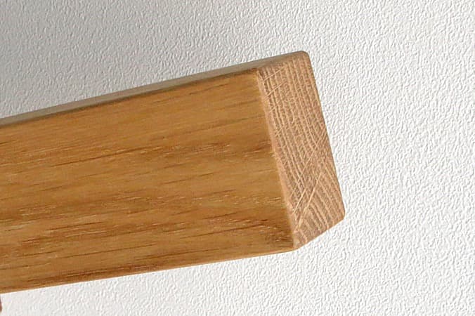 木の手摺 オーク ET-SH002-07-G067 思わず触りたくなる無垢材の質感