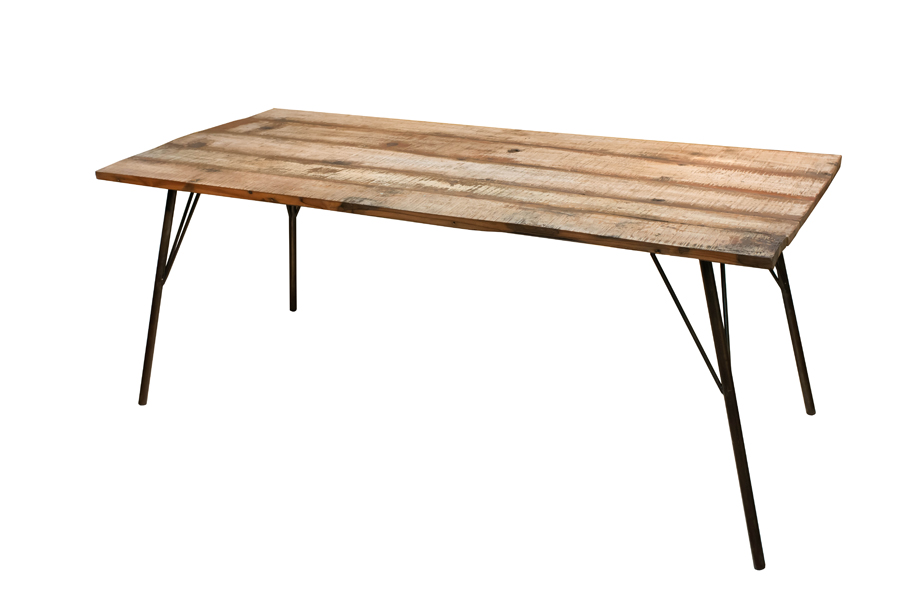 廃材家具 テーブル180 kano SF-FN004-04-G092 テーブル180　kano ホワイト
