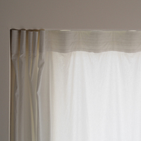 シーチングカーテン フラット スタイル