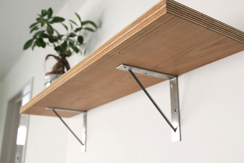 棚受け金物 ステンレス150 リノベーション・DIY・インテリア通販のtoolbox